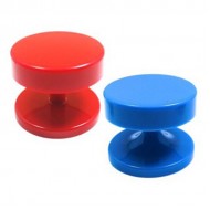 NEW MAGNETIC LAB BUR HOLDER BLUE AND RED COLORS